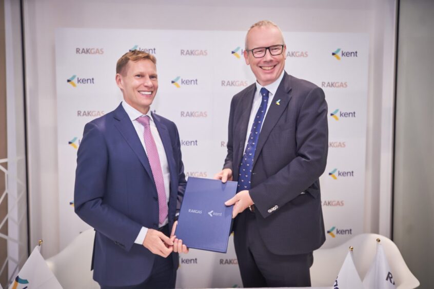 Kent has signed a PMC deal with RAKGAS on a new pipeline