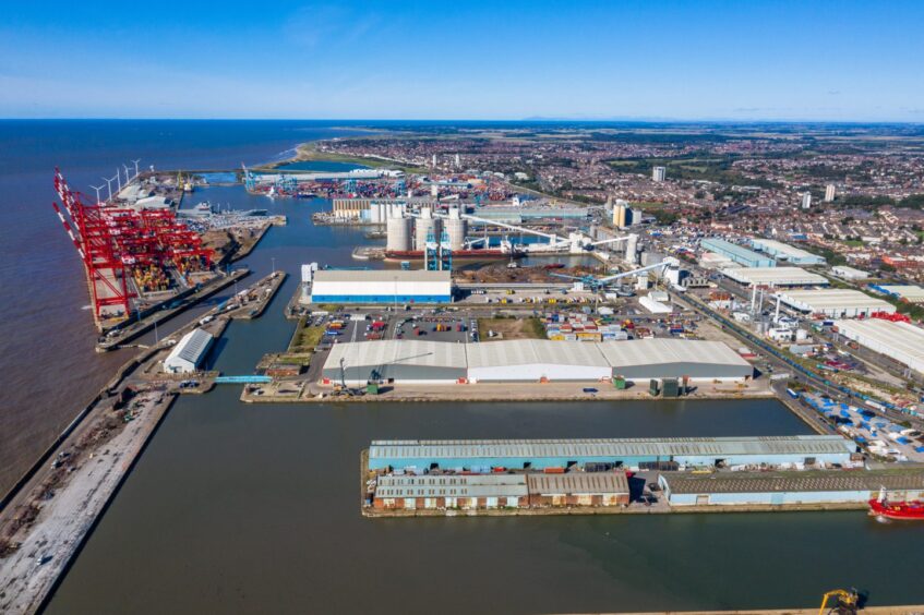 Peel Ports Group operations in Liverpool