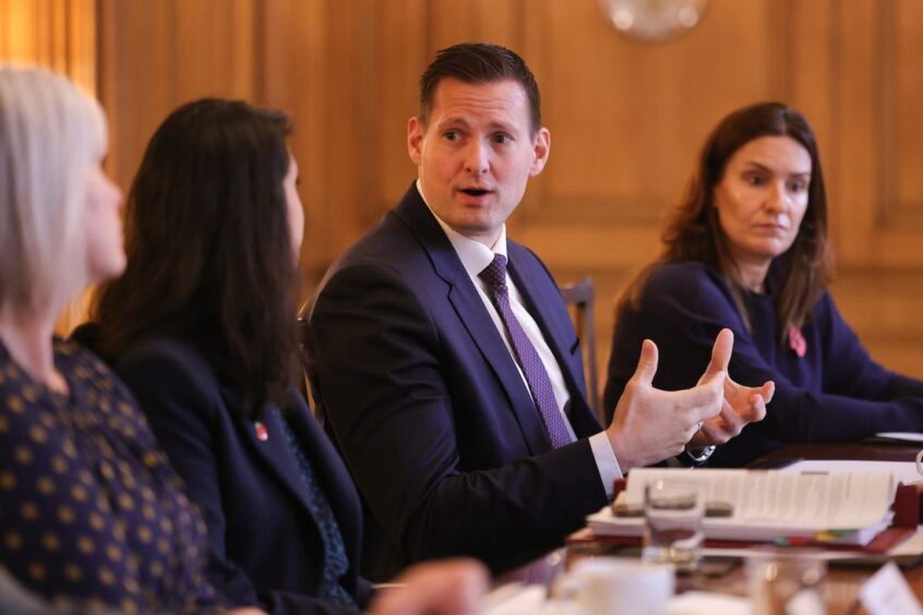 Equinor Senior Vice President UK and Ireland Arne Gürtner during a meeting with UK Energy Secretary Claire Coutinho at Downing Street in November.