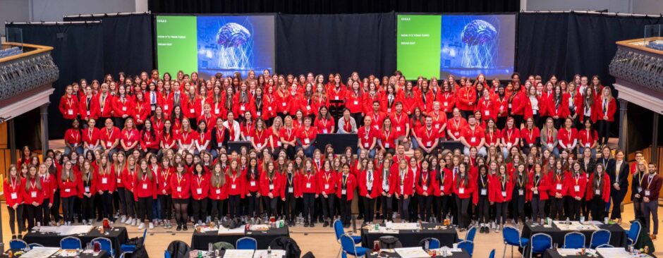 Attendees at the 2023 Girls In Energy conference held at the Aberdeen Music Hall on Friday, November 10.