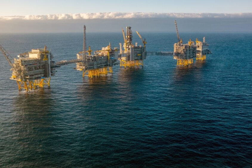 The Johan Sverdrup oil field. Oil and gas wealth accounts for 24% of Norway's gross domestic product.