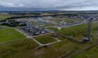 The St Fergus Gas Terminal near Peterhead.