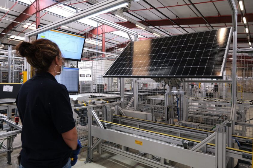 Voltec solar panel manufacturing