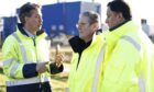 Labour leader Sir Keir Starmer (centre), Scottish Labour leader Anas Sarwar (right) and Ed Miliband, secretary of state for energy security and net zero (left), during a visit to St Fergus Gas Terminal, in Aberdeenshire last year.