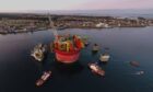 Shell's Penguins takes to the water in Haugesund.