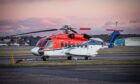 A CHC Helicopter - the company has won a contract with the Sofia offshore wind farm