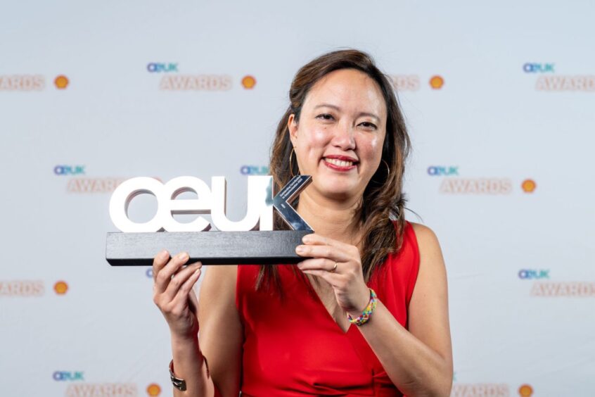 OEUK Awards 2023 Outstanding Contribution to Decarbonisation ASCO - Thuy Tien Le Guen Dang.