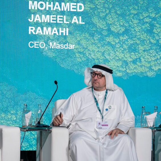 Masdar CEO Mohamed Jameel Al Ramahi 