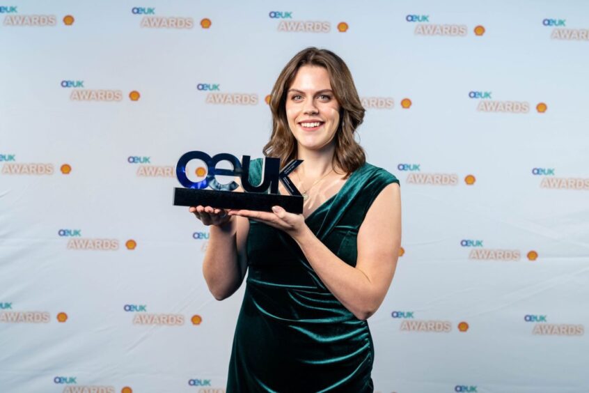 OEUK Awards 2023: Early Career Professional of the Year Sarah Bolson, CNR International (U.K.) LTD.