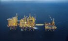 Central Morecambe platform in the Irish Sea. Eni has proposed an offshore gas storage facility in the area but is yet to make a final investment decision.