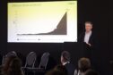 IMCA CEO Iain Grainger talking about offshore wind pressures at a seminar