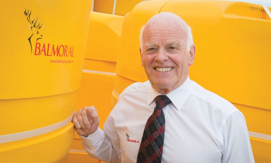 Sir Jim Milne, chairman and managing director of Balmoral Group.