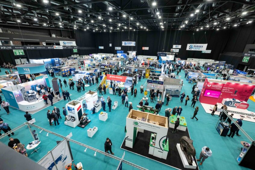 Around 6,000 delegates attended Subsea Expo in 2023.