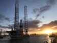 The sun is setting on the Shelf Drilling Perseverance rig's time in the UK North Sea.
