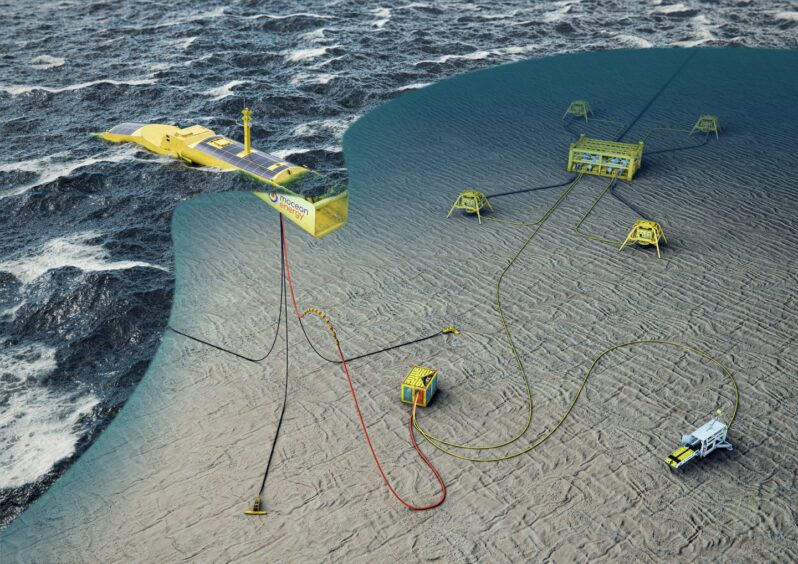 shell wave power subsea