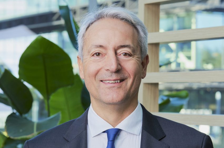 Headshot of the outgoing SBM Offshore CEO Bruno Chabas.