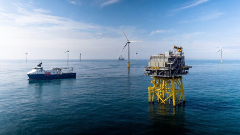 Which offshore wind projects are eligible for the UK's AR7 auction?