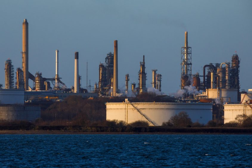 The Esso Fawley Oil Refinery, operated by Exxon Mobil Corp. in Fawley, near Southampton, U.K., on Friday, Feb, 25, 2022.