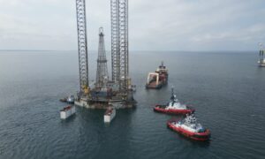 Perenco is drilling with the Banba rig to appraise its Hylia SW discovery