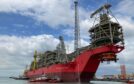 Woodside's FPSO which has now arrived in Senegal