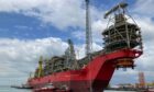 Woodside's FPSO which has now arrived in Senegal