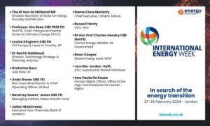 International Energy Week.
