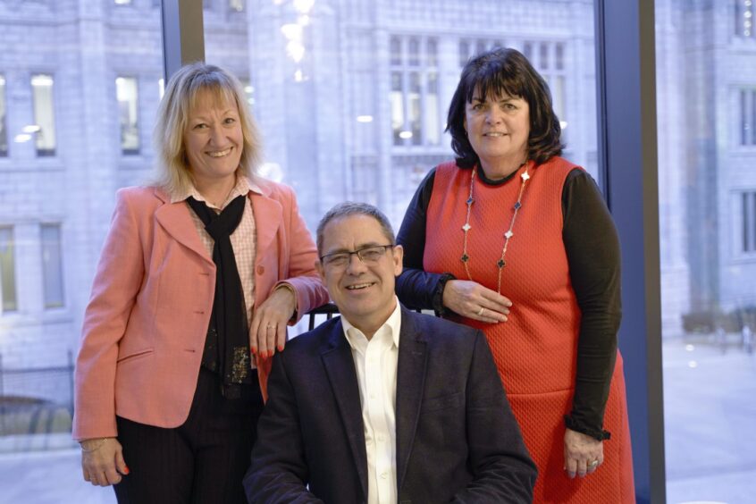 The Empirisys leadership team in the firm's Aberdeen office