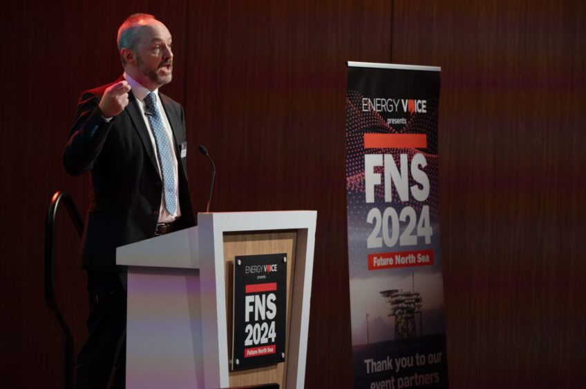 SLB principal new energy & geoscience consultant  Dr Christopher J Banks at Future North Sea 2024.