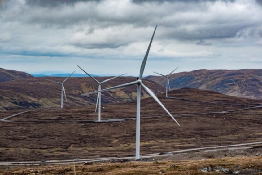Stronelairg wind farm. Image: SSE Renewables.