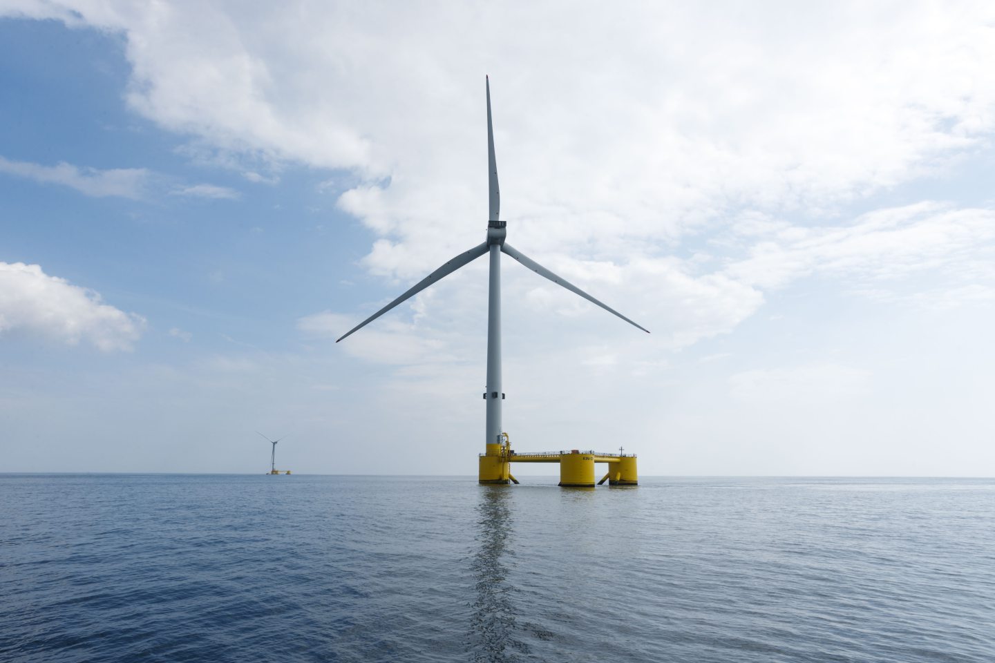 A floating offshore wind turbine