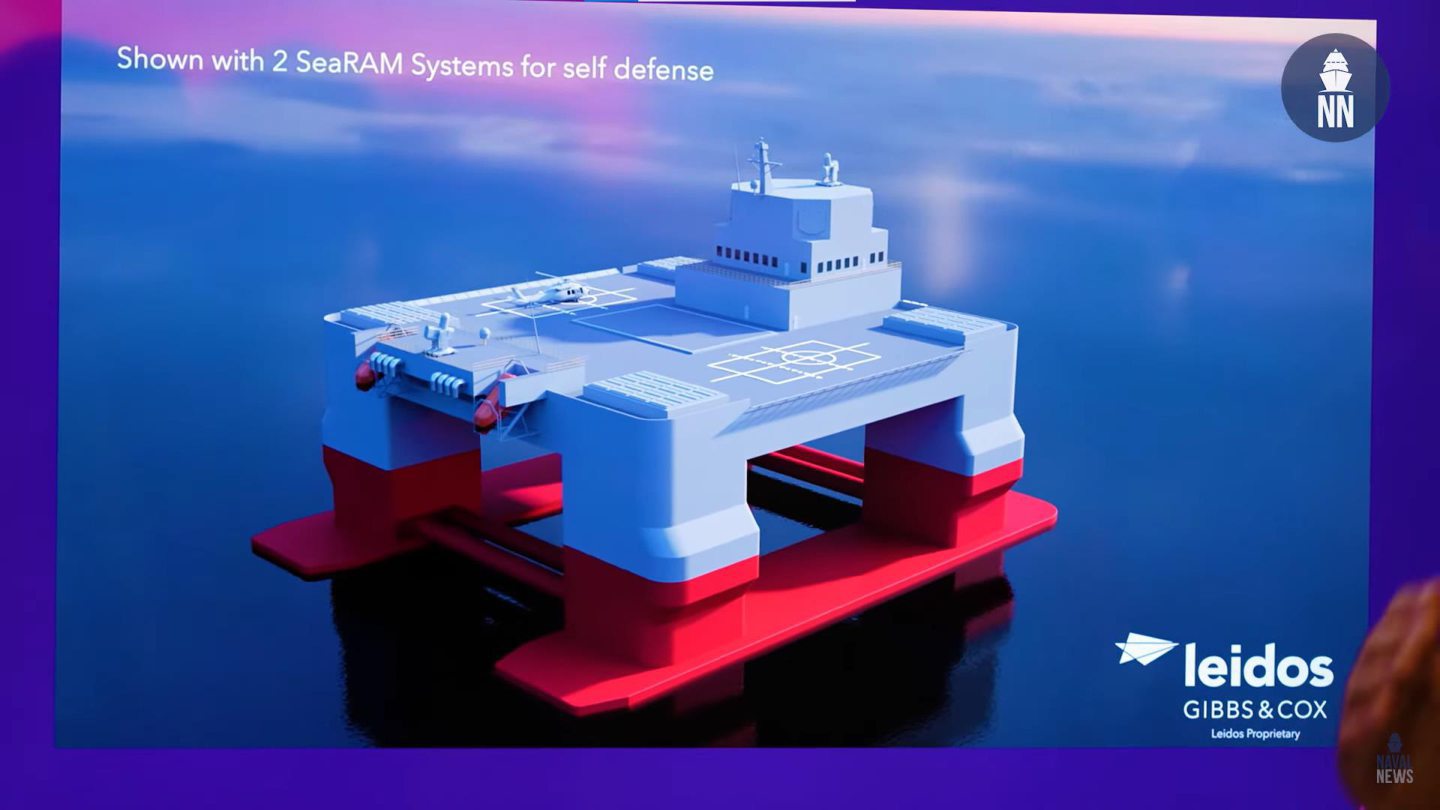 Plan to turn surplus oil rigs into floating missile bases