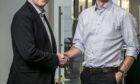 To go with story by Mathew Perry. Vysus Group appoints new CEO Picture shows; Vysus Group CEO David Clark (left) and Thomas Aas Saethre, Senior Vice President of Vysus Consulting.. Unknown. Supplied by Korero Date; Unknown
