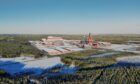 An artist's impression of the planned H2 Green Steel facility in Sweden, which will use hydro and wind energy to power a 700MW electrolyser.