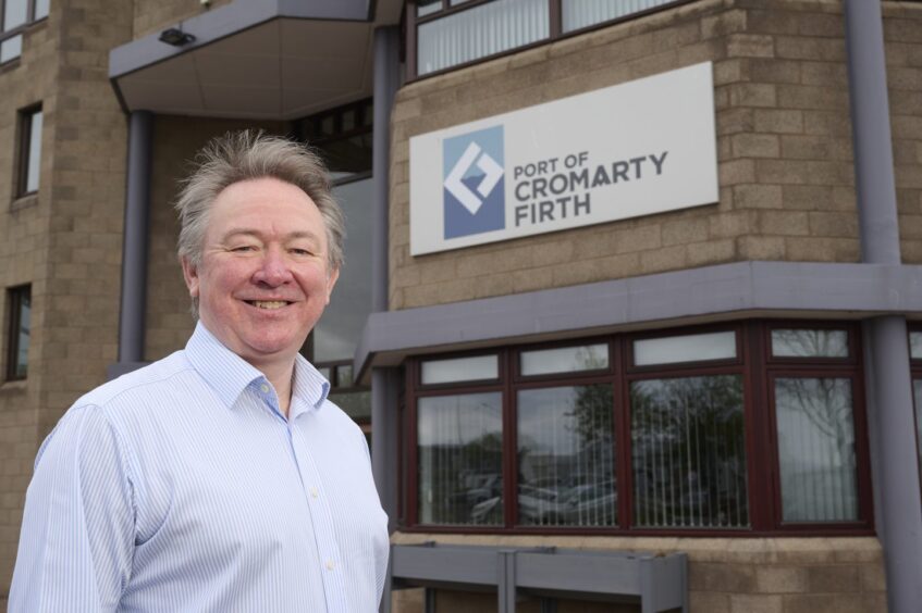 Newly appointed Port of Cromarty Firth chief executive Alex Campbell.
