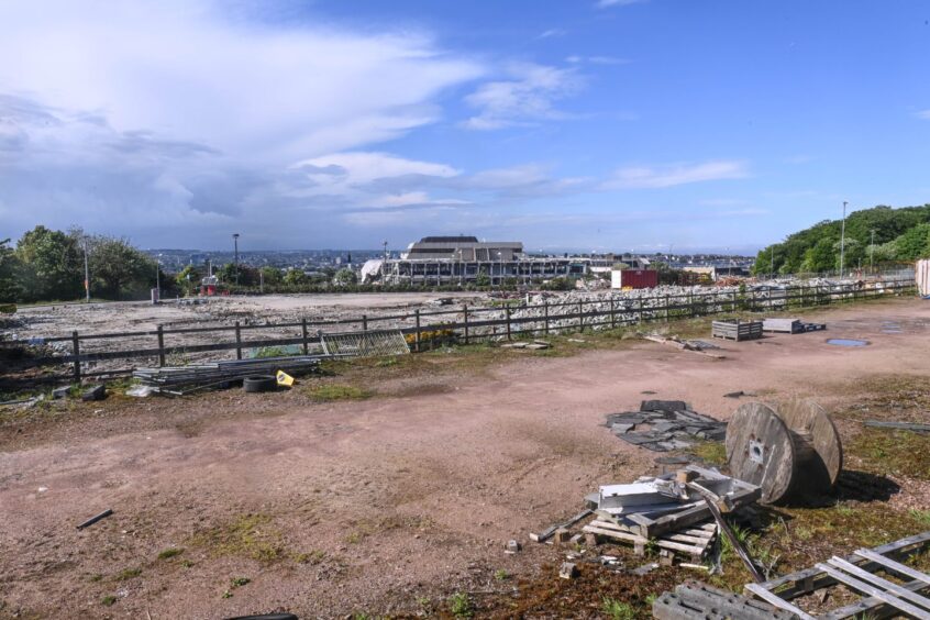 The former HQ occupies a prominent spot on the Aberdeen skyline.