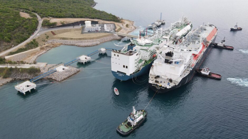 MET Group's LNG terminal in Croatia