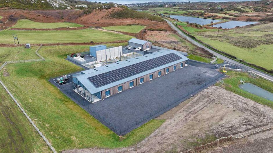 substation at Morlais, Anglesey.