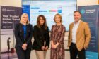 Some of the people behind the new offshore travel hub. From left to right: ATPI general manager Zara Higgins; ATPI head of operations & customer experience Nicola Reith; Solab IT Services business development manager Emily Reid; Solab IT services managing director Kevin Coll.