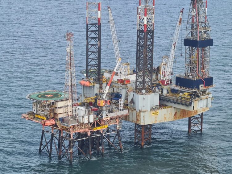 Perenco West Sole Charlie Platform.