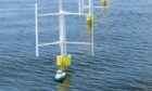 SeaTwirl's vertical axis floating offshore wind turbines.