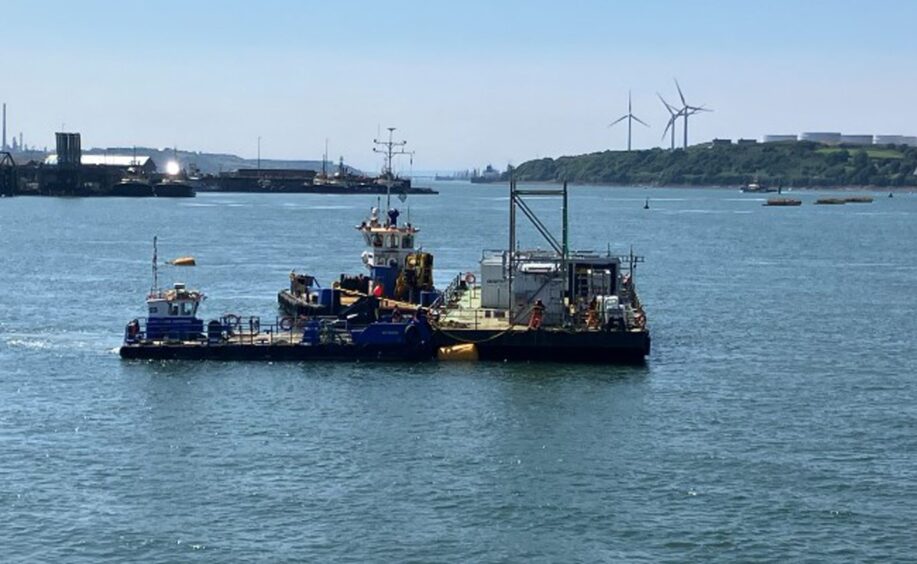 ERM's Dolphyn Hydrogen prototype undergoing offshore trials in South Wales