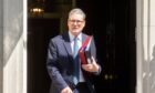 Keir Starmer leaves Number 10 for first PMQs in office, London, England, United Kingdom - 24 Jul 2024