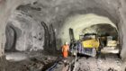 Tunnelling works at the Coire Glas pumped storage hydropower scheme in the Scottish Highlands.