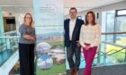 Left to right: Alli Vass, ICFGF chief executive Calum MacPherson and director of economic development and advancement at the UHI Kirsteen Adams