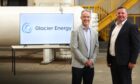 Scott Martin, Glacier Energy CEO (left) and Jamie Brown of Francis Brown.