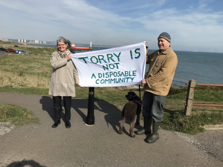 St Fittick's Park campaigners