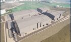 A concept image of a proposed converter station at Peterhead as part of the Eastern Green Link 2 project.