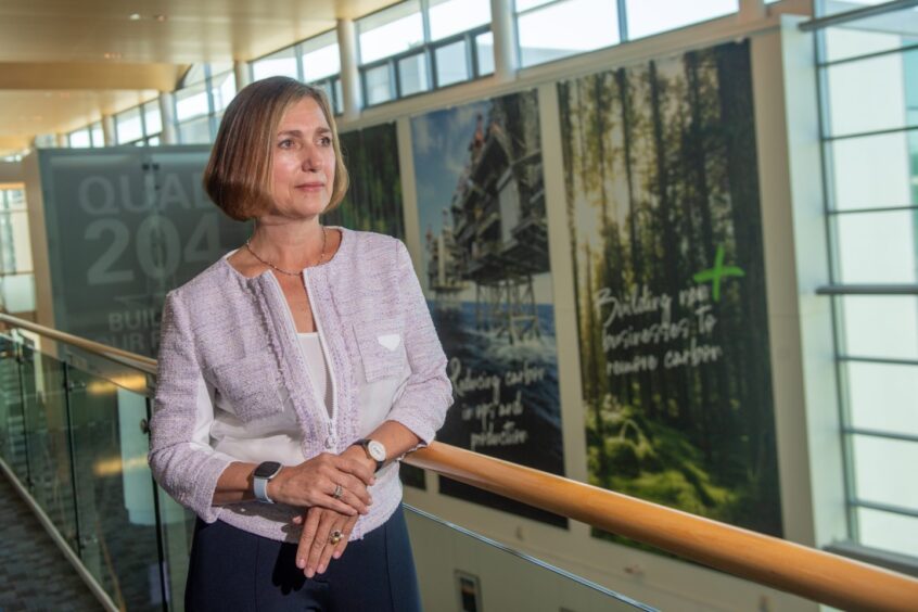 Doris Reiter, senior vice president of BP North Sea. Image: Kath Flannery/DC Thomson