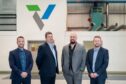 Verlume management team, from left to right: Paul Slorach, Andy Martin, Jonny Moroney and Richard Knox.