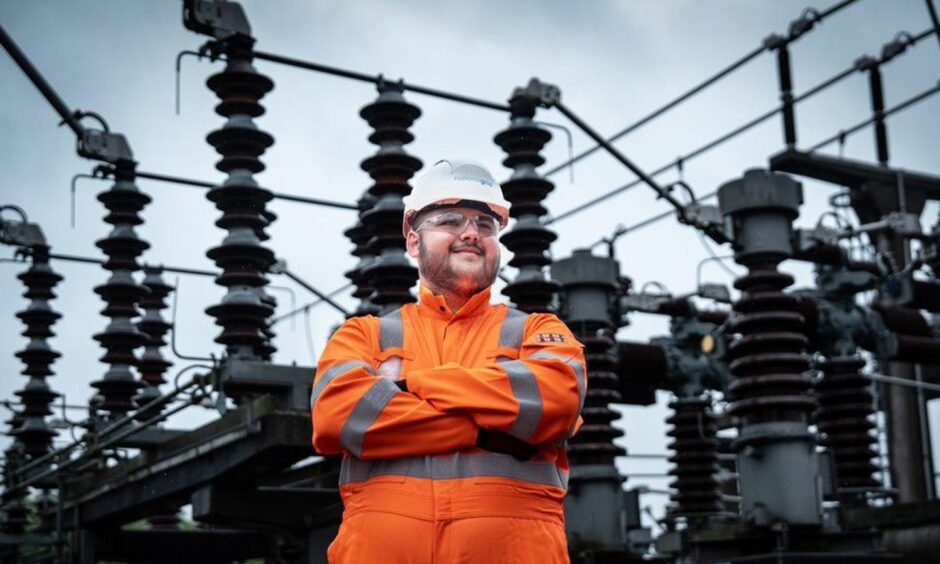 Matthew Craker, 18, is a Higher Apprentice at National Grid